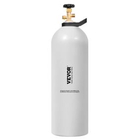 CO2 Tank, 20 lbs New Aluminum Alloy Cylinder, CO2 Air Tank with Spray Coating, CGA320 Valve, Handle & Adjustable Pressure