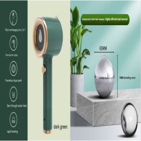 Mini Portable Handheld Garment Steamer Fabric Steam Iron For Clothes Travel Home Appliances Vertical US Plug Ironing Machine (Option: Green set-Cn-1PCS)