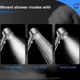 Advanced Filtration Shower System - Turbo Pressure Flow, 5-Layer Filter & Switch Control For Home & Pet Use (Option: Upgraded9piecesetwith5filters)