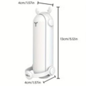 Portable Folding Handheld Fan USB Multifunctional Charging Treasure Flashlight 3-in-1 Mini Fan Random Color (Option: W13532882)