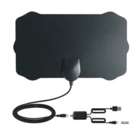 Mini Digital TV Antenna DVB-T2 (Option: 2pcBlack)