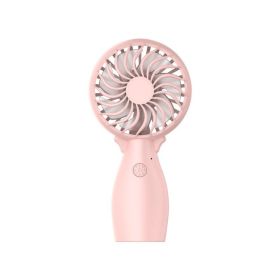 Handheld Fan For Dorm Study, Participation In Exhibitions, Gardening Work, And Pet Care. (Option: pink)